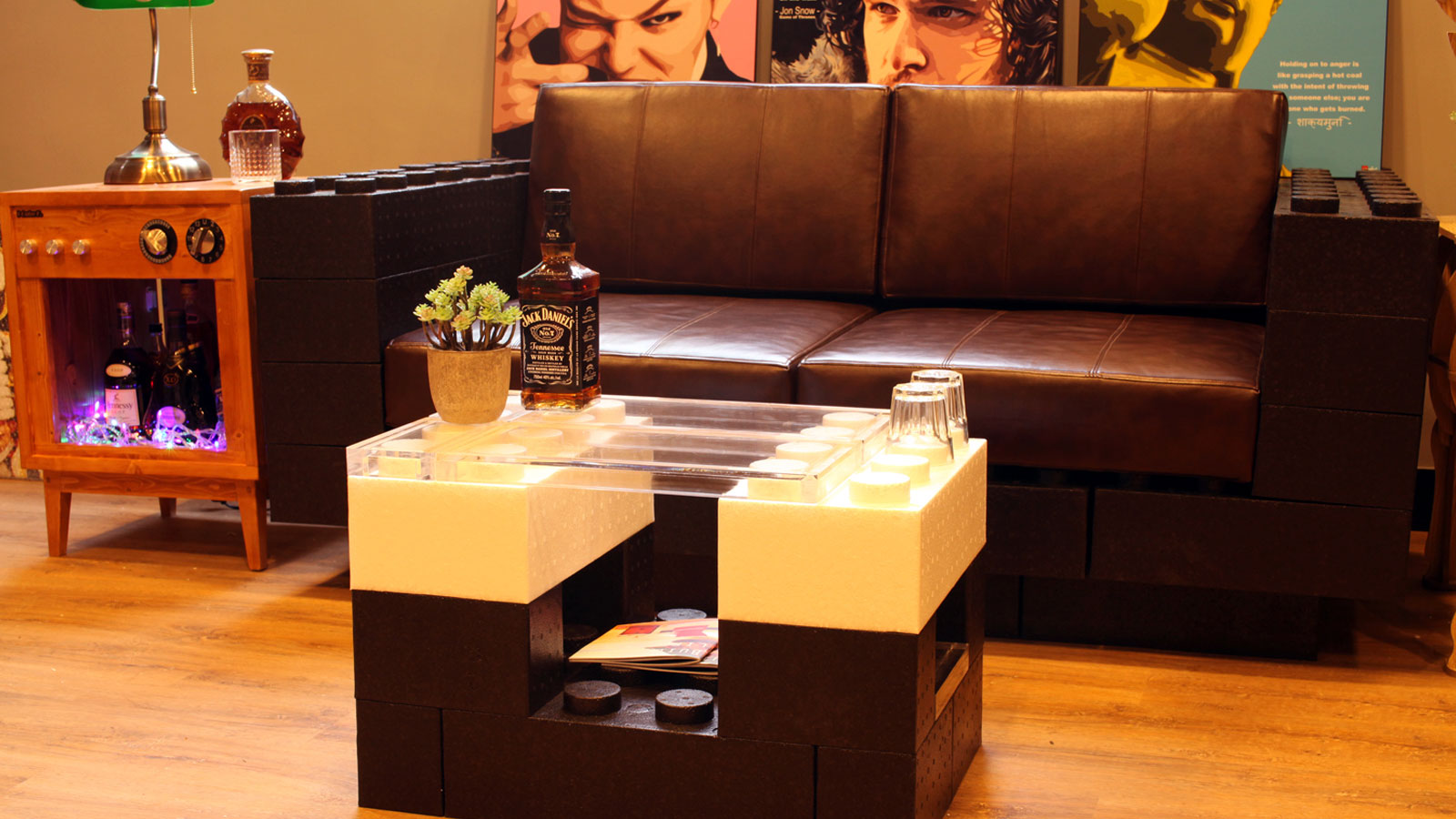 Modular Bricks Furniture